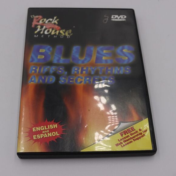 The Rock House Learn Blues Guitar DVD - Picture 1 of 6